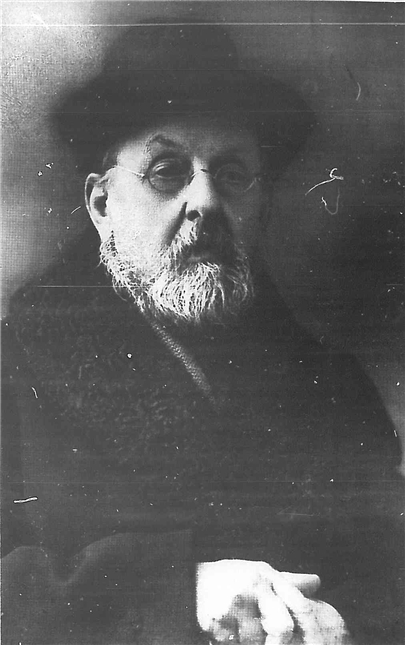 Photo portrait of Konstantin Eduardovich Tsiolkovsky. 1932.