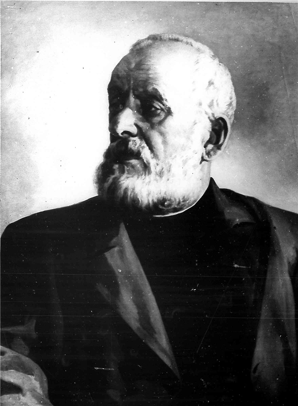 Photo portrait of Konstantin Eduardovich Tsiolkovsky. 1919.