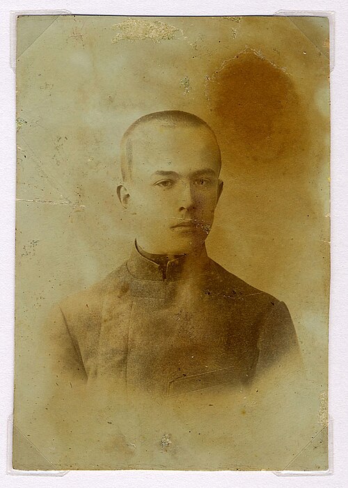 Циолковский Игнатий Константинович, старший сын К.Э. Циолковского (1883-1902). 1902.  Источник: Wikimedia Commons (Public Domain).